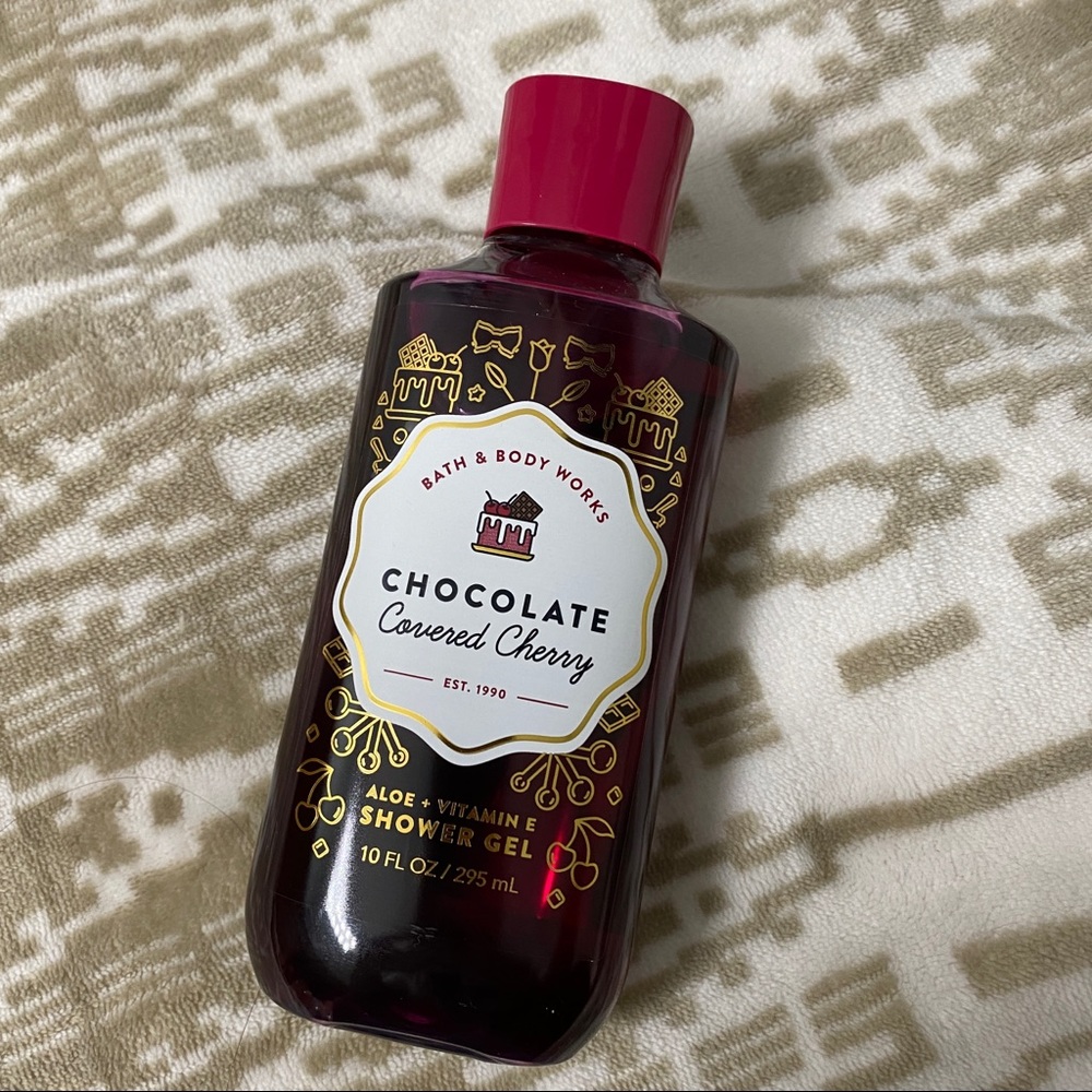 Bath & Body Works Chocolate Covered Cherry Shower Gel